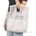 Recyclable custom shopping bag nylon eco-friendly large grocery bag foldable reusable polyester tote shopping Bag